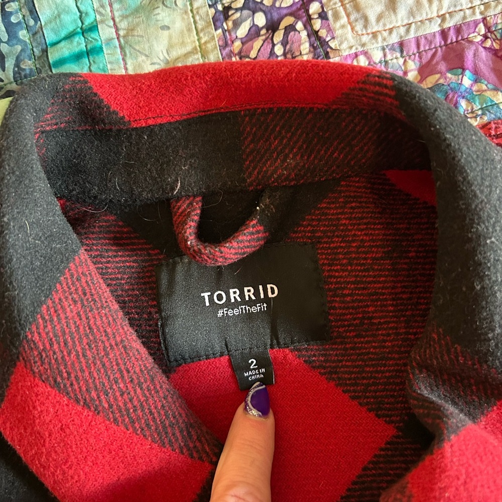 Torrid Buffalo Plaid Shacket - image 4